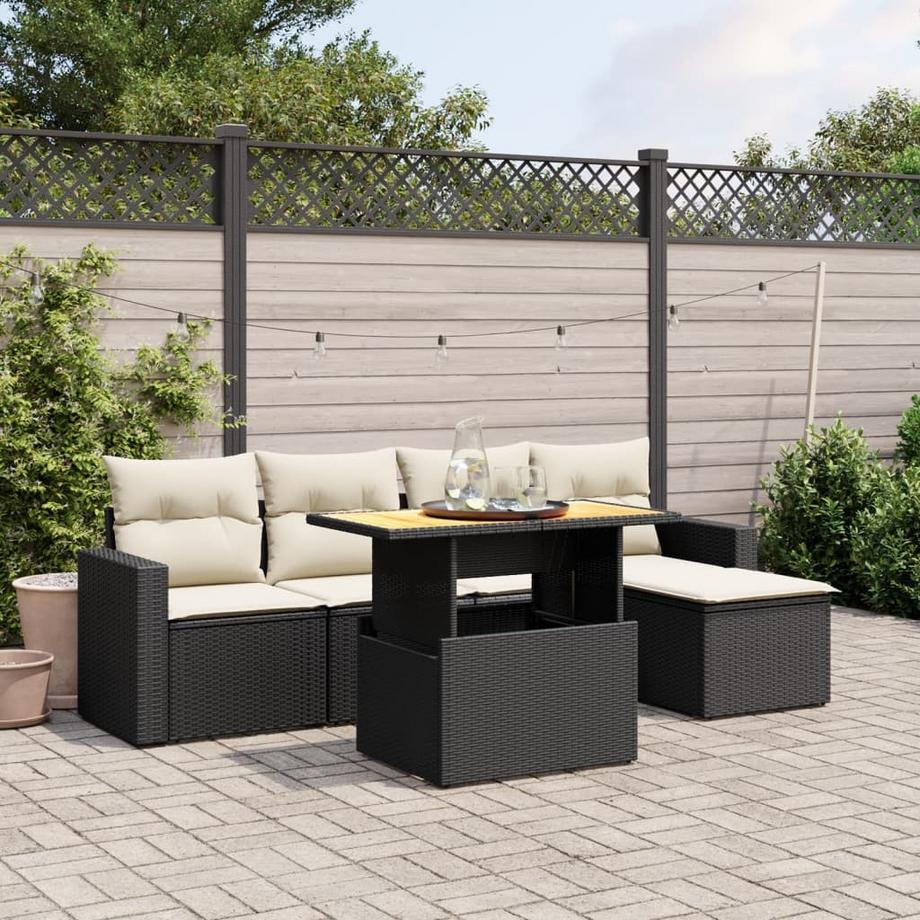 VidaXL Garten sofagarnitur poly-rattan  