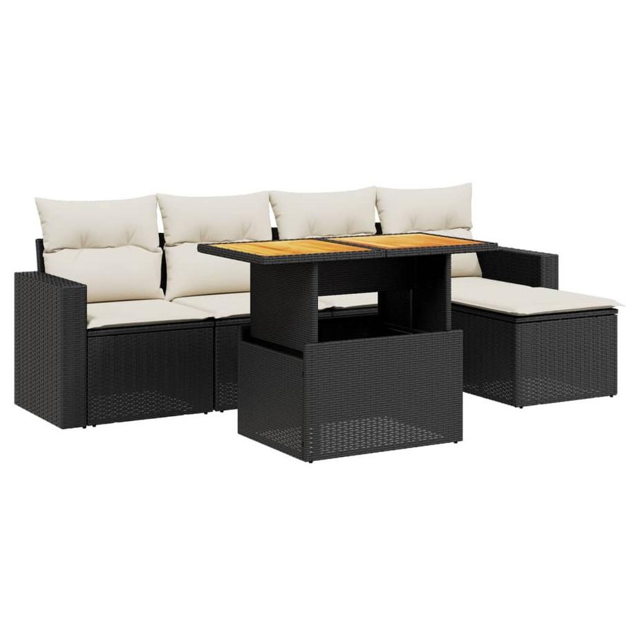 VidaXL Garten sofagarnitur poly-rattan  