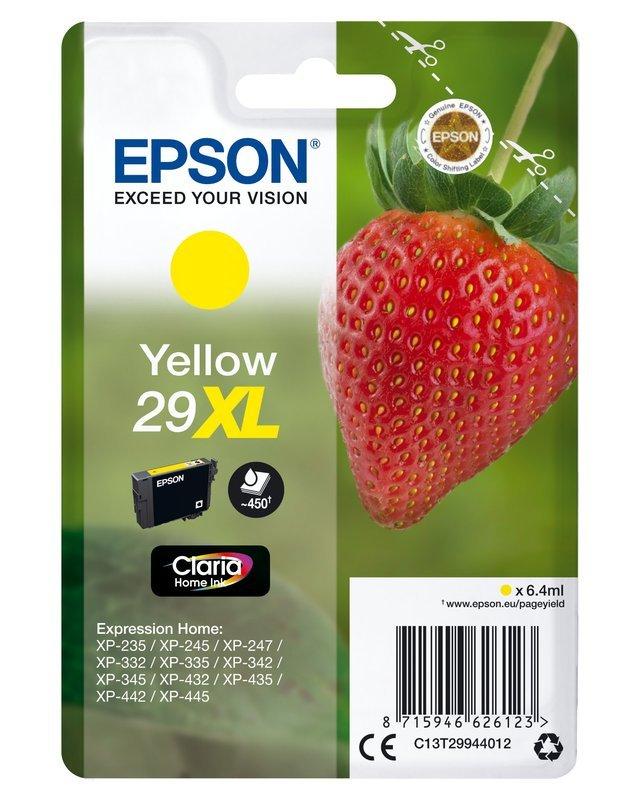 EPSON  EPSON Tintenpatrone XL yellow T299440 XP-235/335/435 450 Seiten 