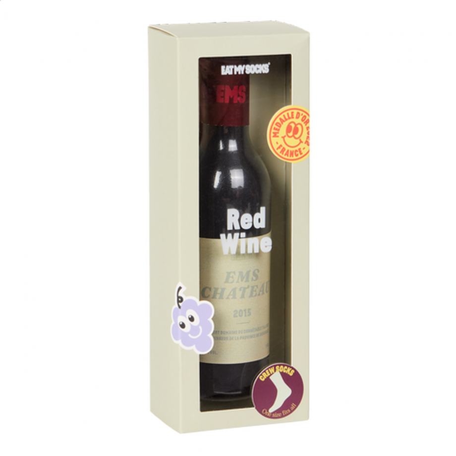 EatMySocks Rotwein Socken  