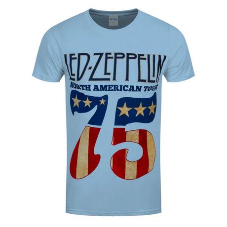 Led Zeppelin  1975 North American Tour TShirt 