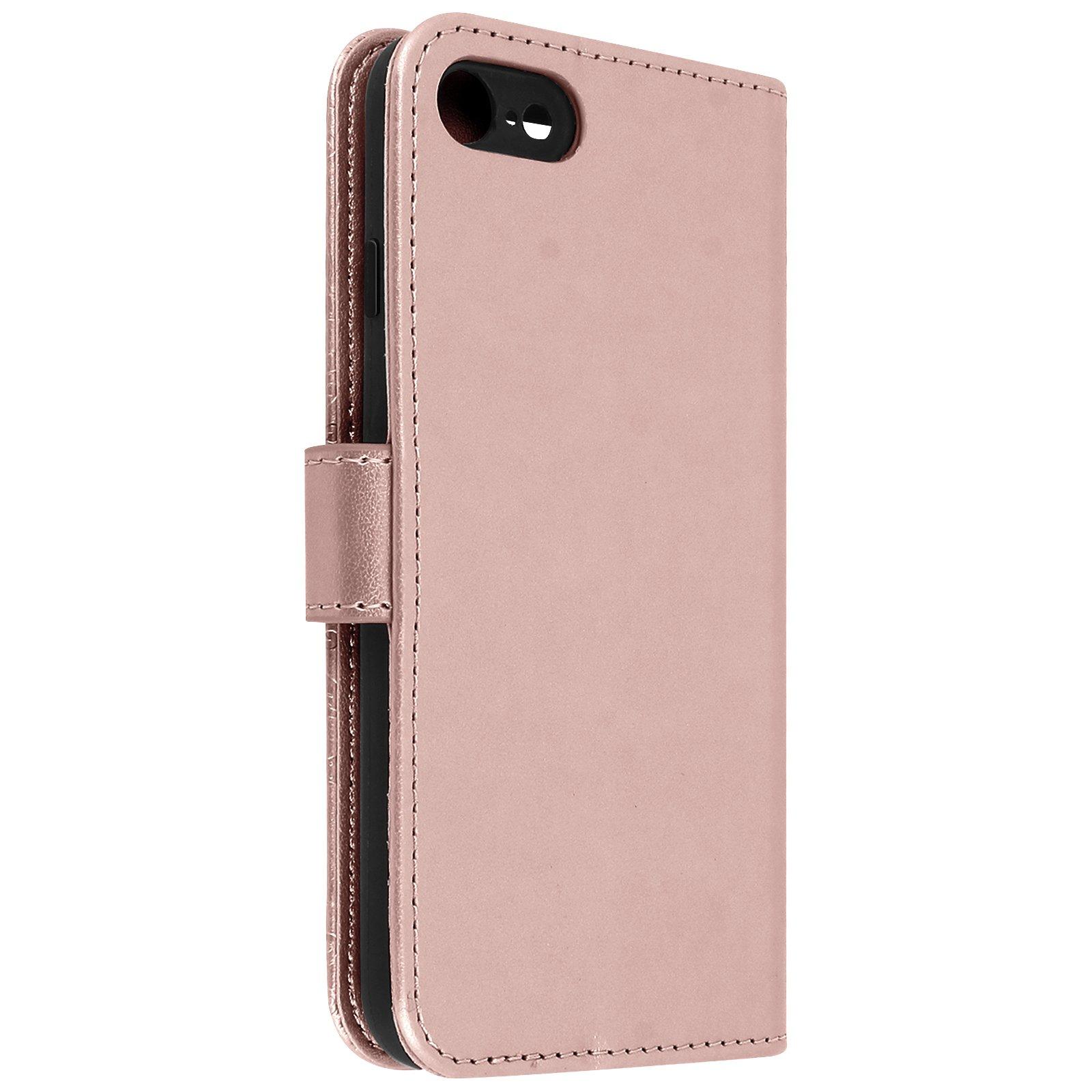 Avizar  Custodia iPhone SE 2020, 8, 7 Rosa gold 