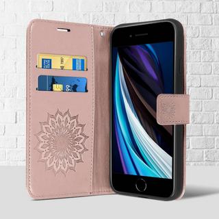 Avizar  Custodia iPhone SE 2020, 8, 7 Rosa gold 