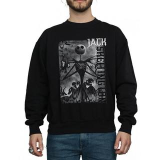 Disney  Nightmare Before Christmas Skellington Sweatshirt 