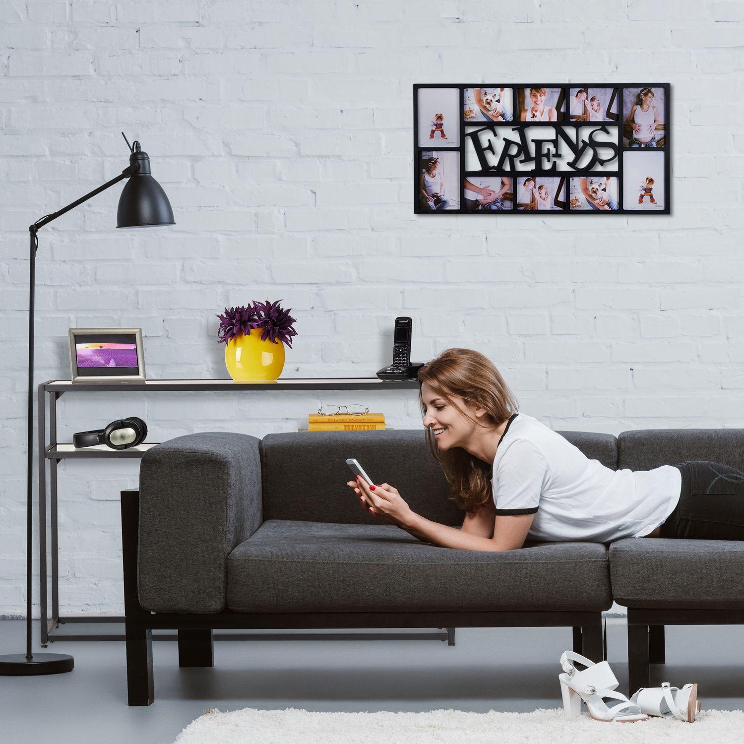 B2X Konsolentisch mit Glasablage  