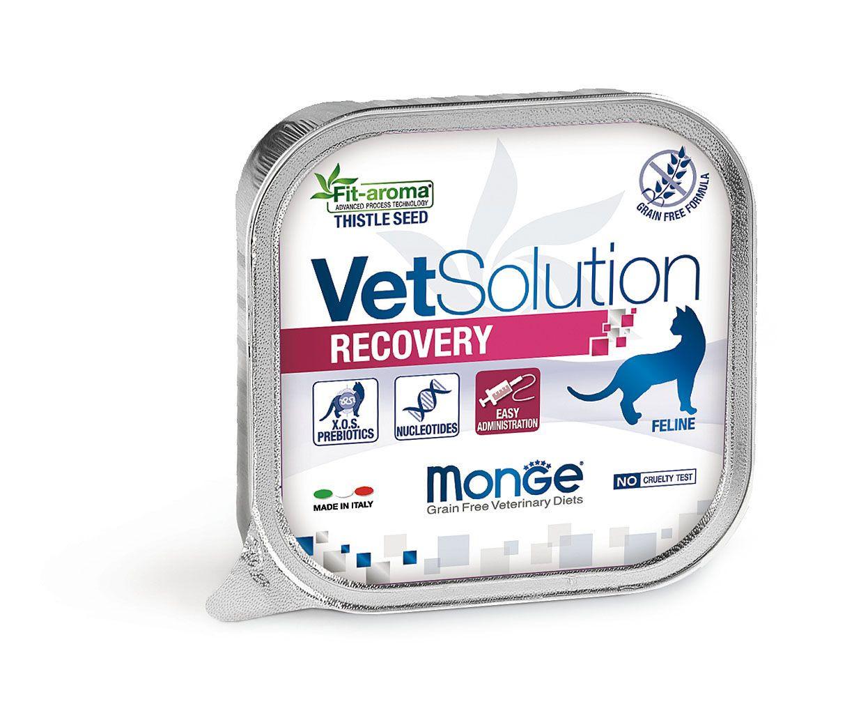 Monge  VetSolution pour chat Recovery - Multipack 