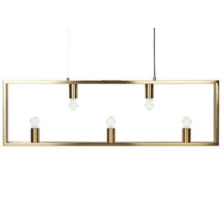 Beliani Lampe suspension en Métal Moderne BAYAS  