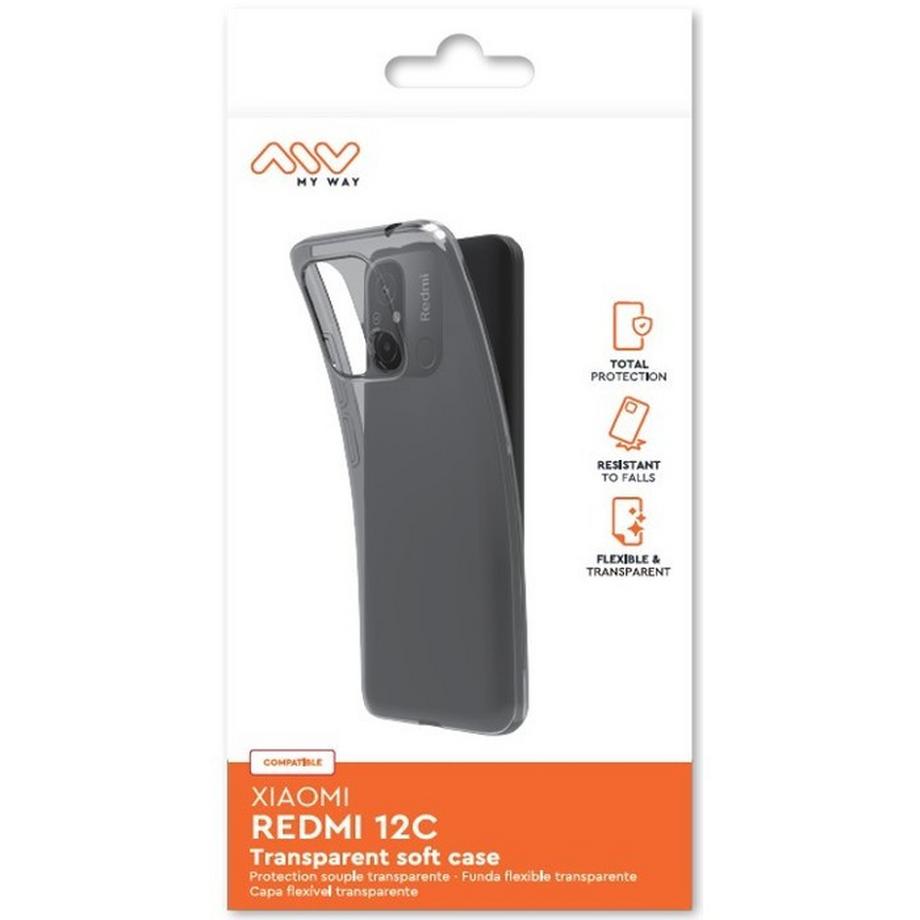 MYWAY  CaseRedmi 12C Silikon, dünn und leicht 