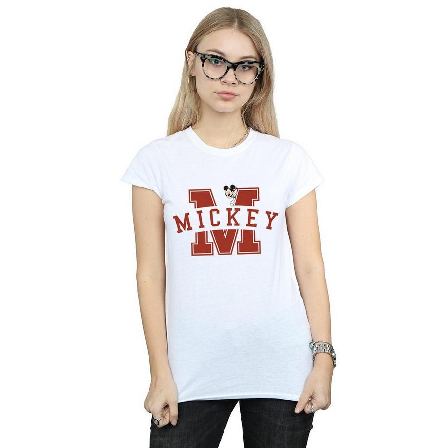 Disney Mickey Mouse Varsity Logo T-Shirt  