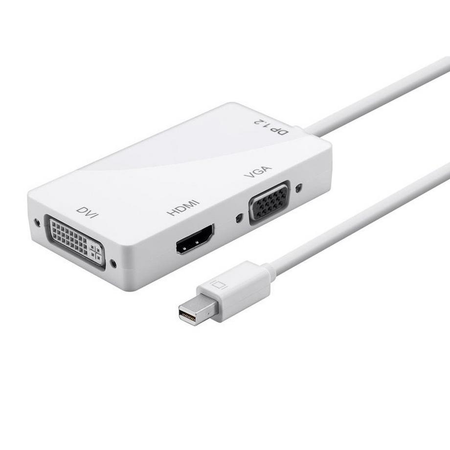 eStore  Thunderbolt  Mini DisplayPort Adapter HDMI  DVI  VGA 3in1 