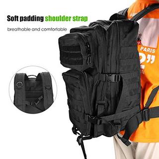 Only-bags.store 40L Military Tactical Backpack, große Kapazität 3 Tage Armee Assault Pack Tasche Go Bag Rucksack für Wandern, Jagen, Trekking und Camping und andere Outdoor-Aktivitäten  