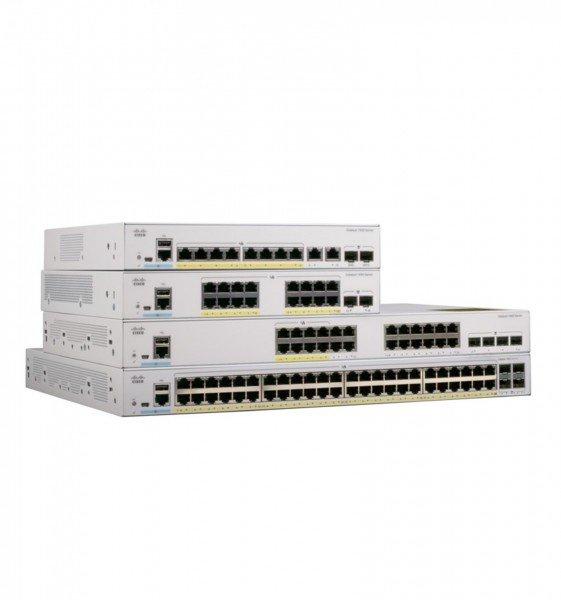 Cisco  8 Port Rail Switch C1000-8T-2G-L 