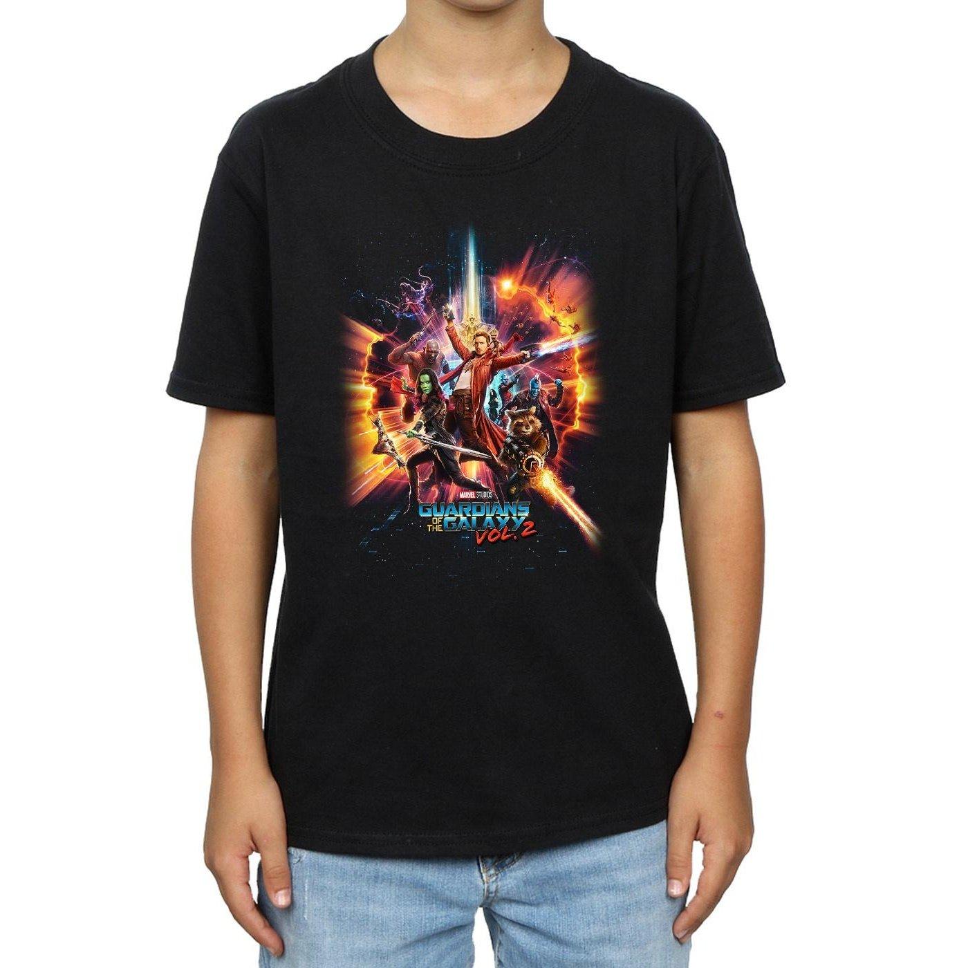 MARVEL  Guardians Of The Galaxy Vol. 2 Team Poster TShirt 