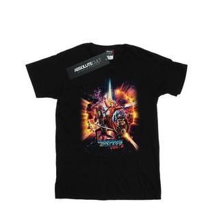 MARVEL  Guardians Of The Galaxy Vol. 2 Team Poster TShirt 