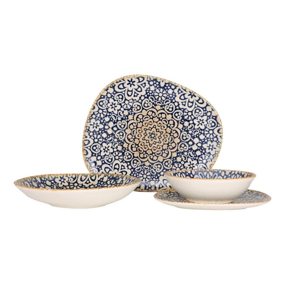 Bonna  Geschirrset - Alhambra  - 24 teilig - 6 Personen - Porzellan 
