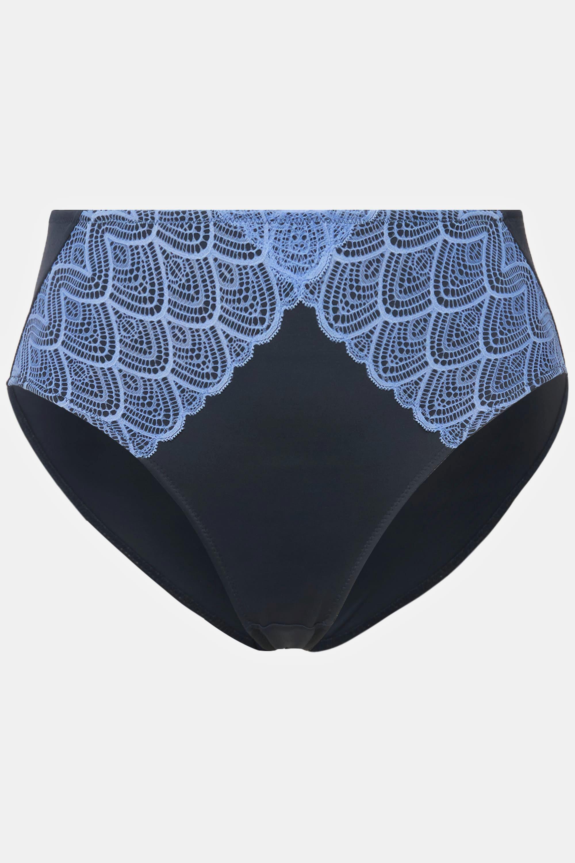 Ulla Popken Slip Midi Pizzo Microfibra  