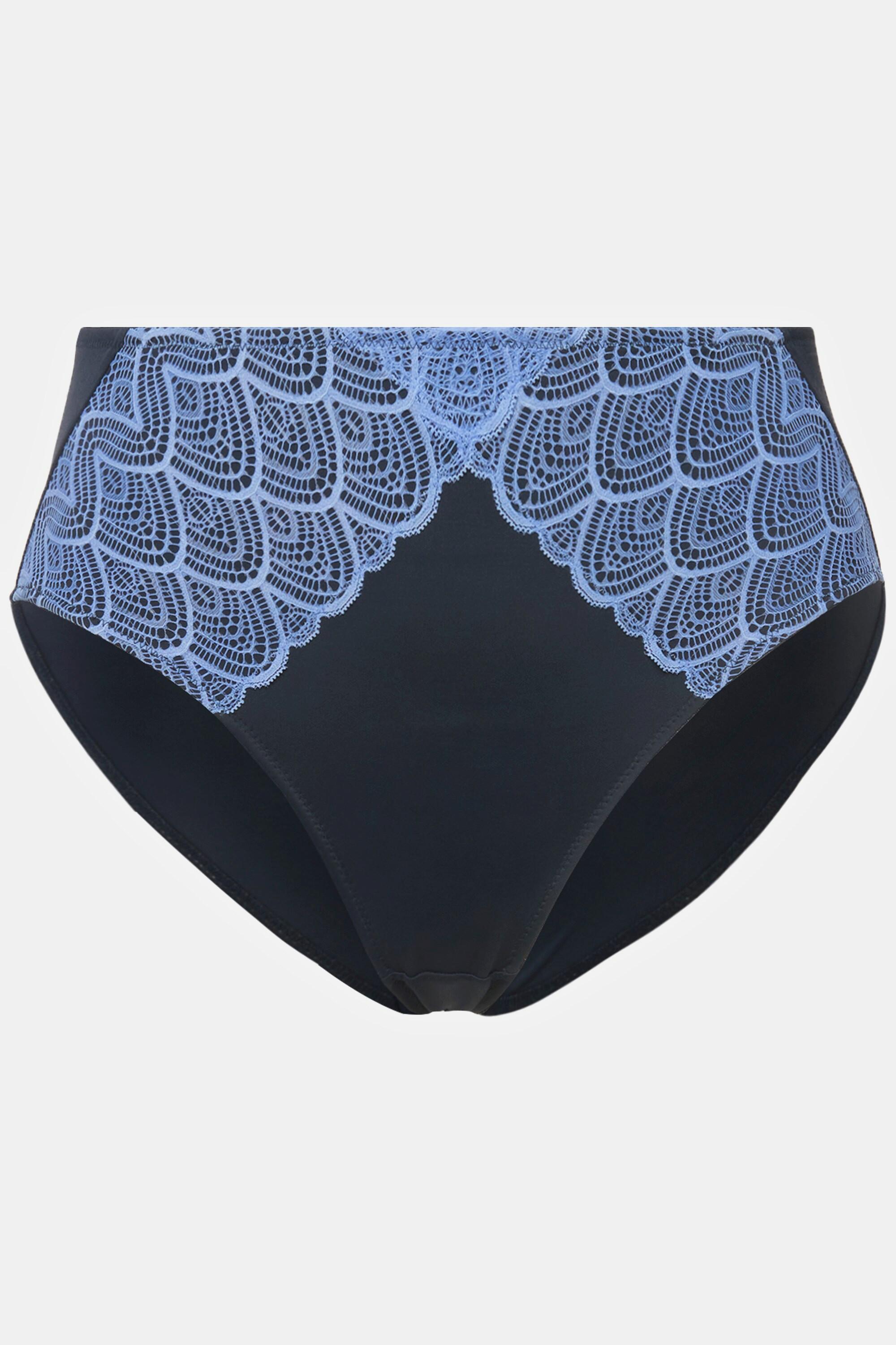 Ulla Popken Slip Midi Pizzo Microfibra  