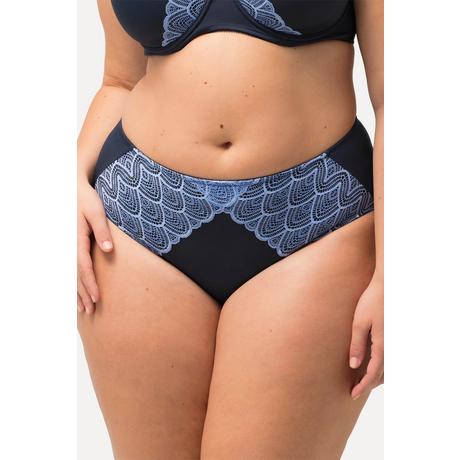 Ulla Popken Slip Midi Pizzo Microfibra  