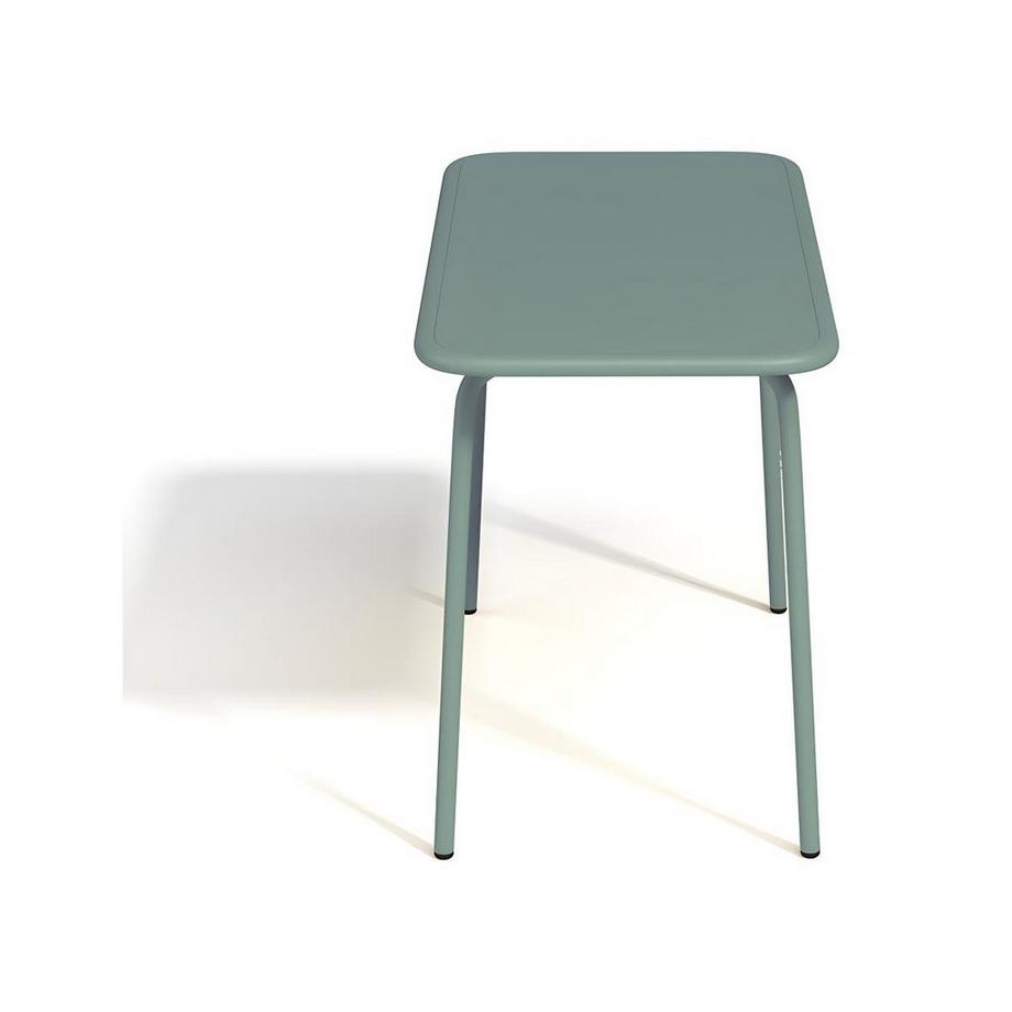 Vente-unique Gartentisch für Kinder - Metall - Hellgrün - POPAYAN von MYLIA  