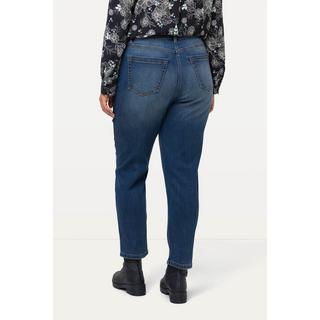 Ulla Popken  Jean Mom, coupe 5 poches et matière stretch 