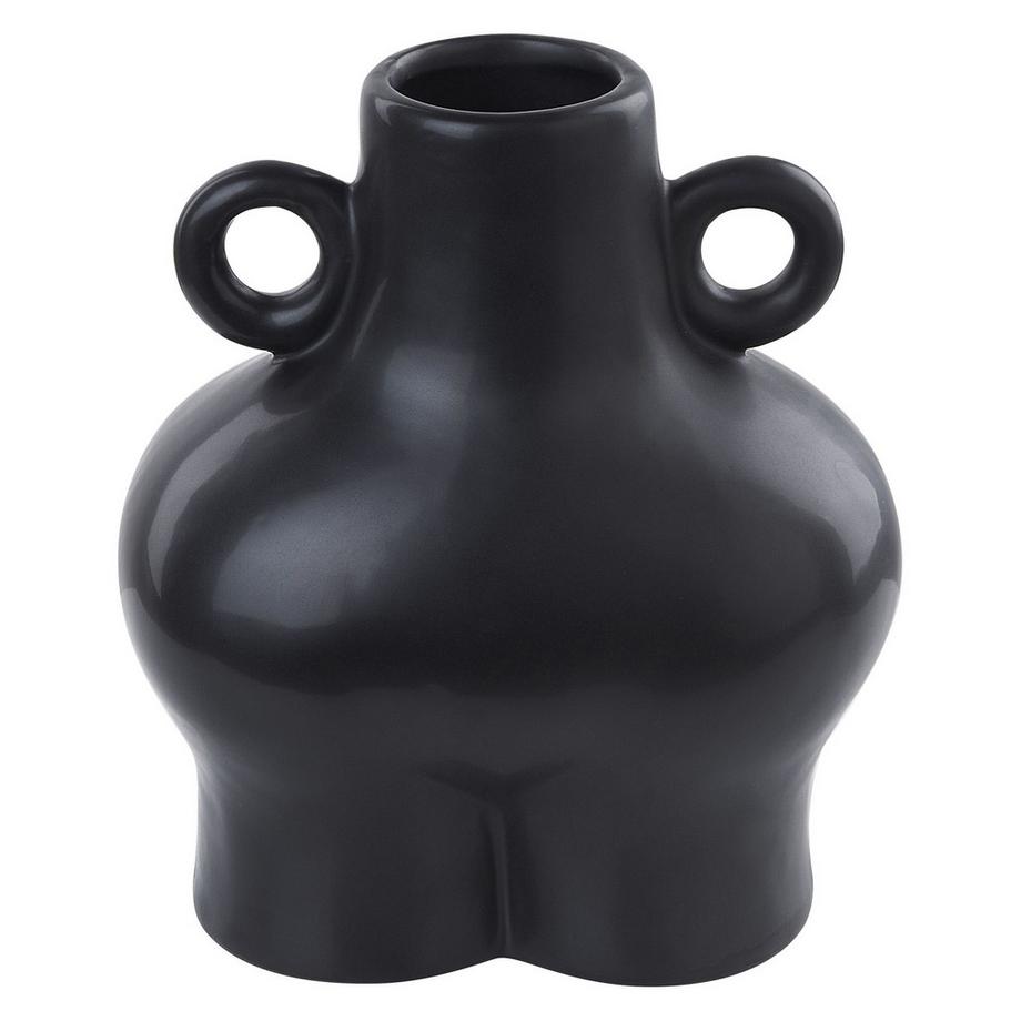 Beliani Vase à fleurs en Dolomite Boho NAFPLIO  