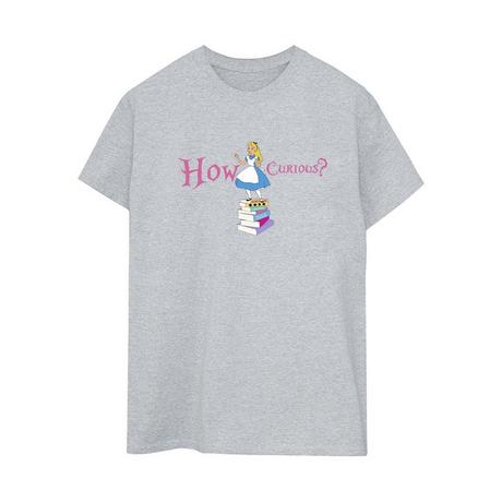 Disney  Tshirt ALICE IN WONDERLAND HOW CURIOUS 