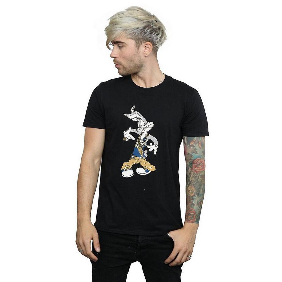 LOONEY TUNES Bugs Bunny T-Shirt Rapper  