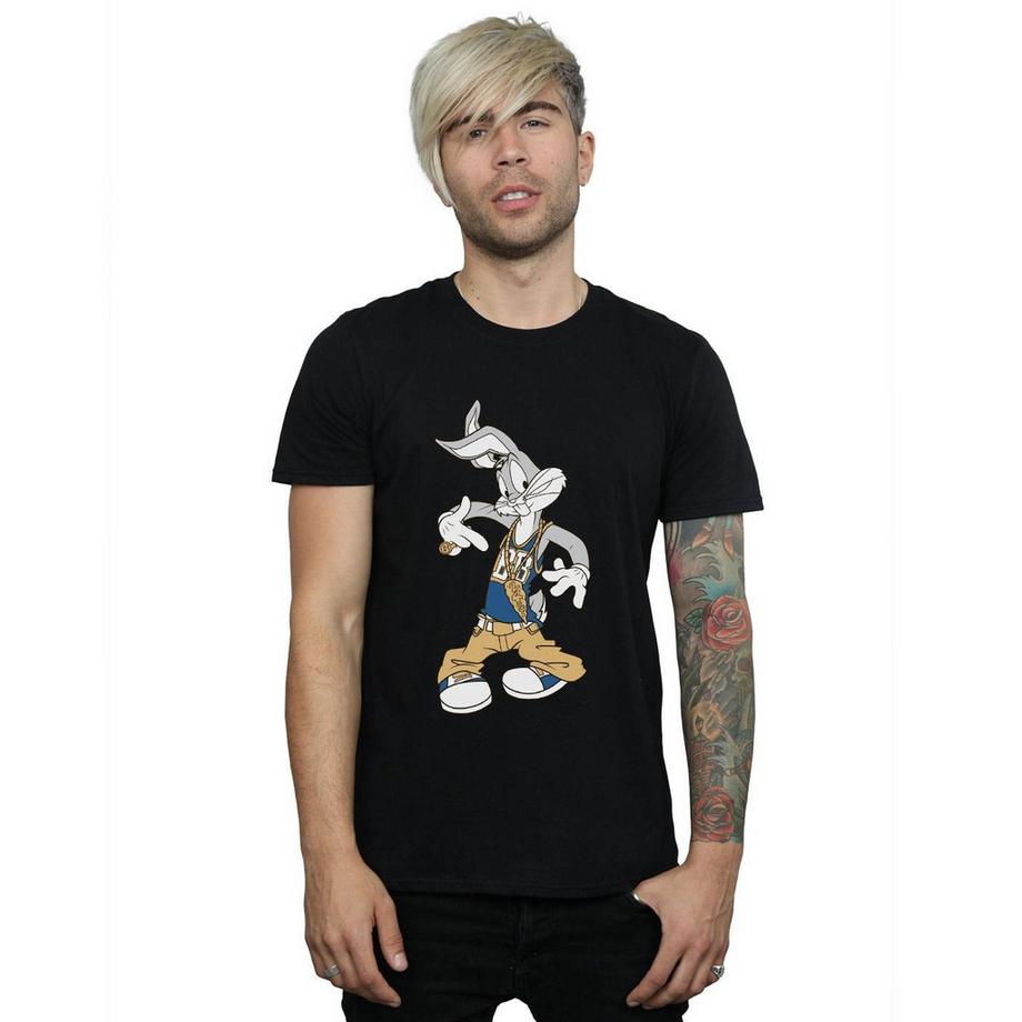 LOONEY TUNES Bugs Bunny T-Shirt Rapper  