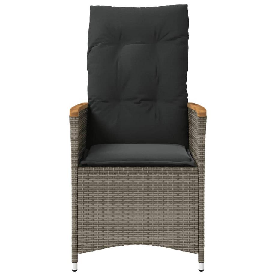 VidaXL Gartensessel verstellbar poly-rattan  
