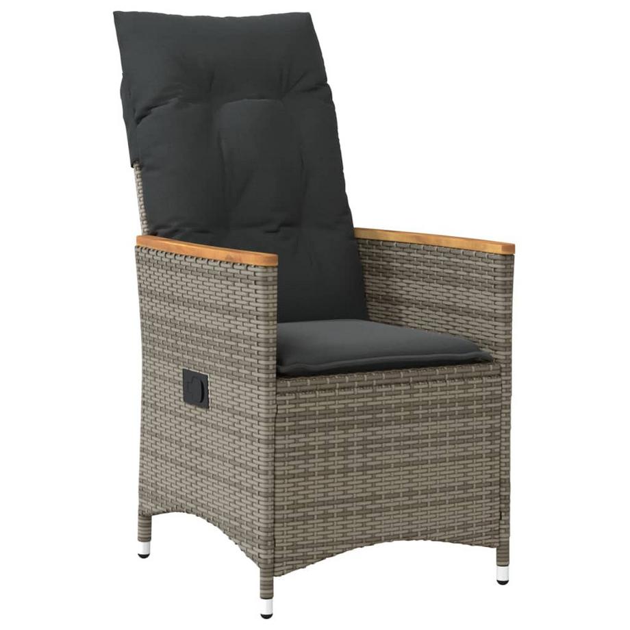 Gartensessel verstellbar poly-rattan
