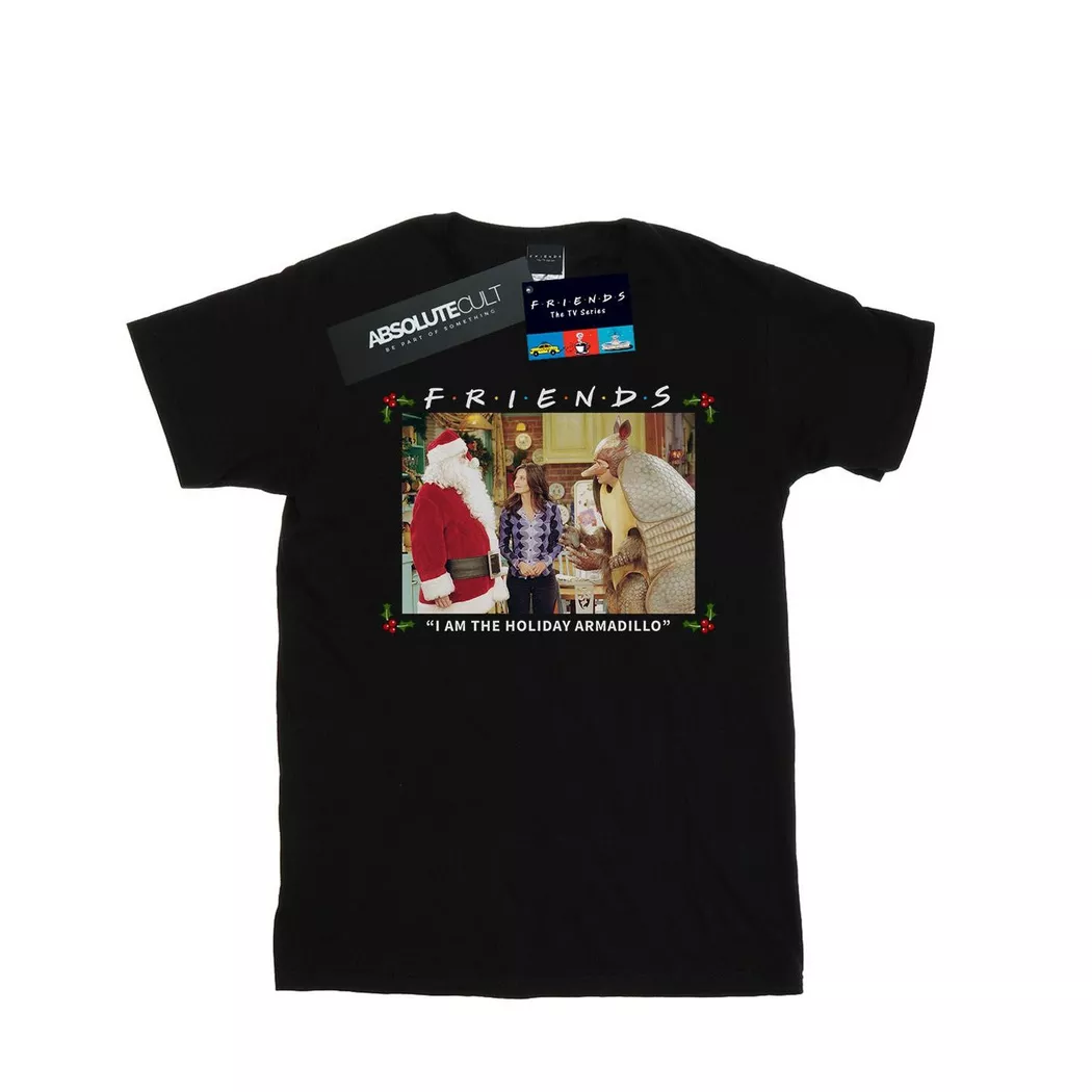 Friends - I Am The Holiday Armadillo TShirt, für Damen, Schwarz, Größe S