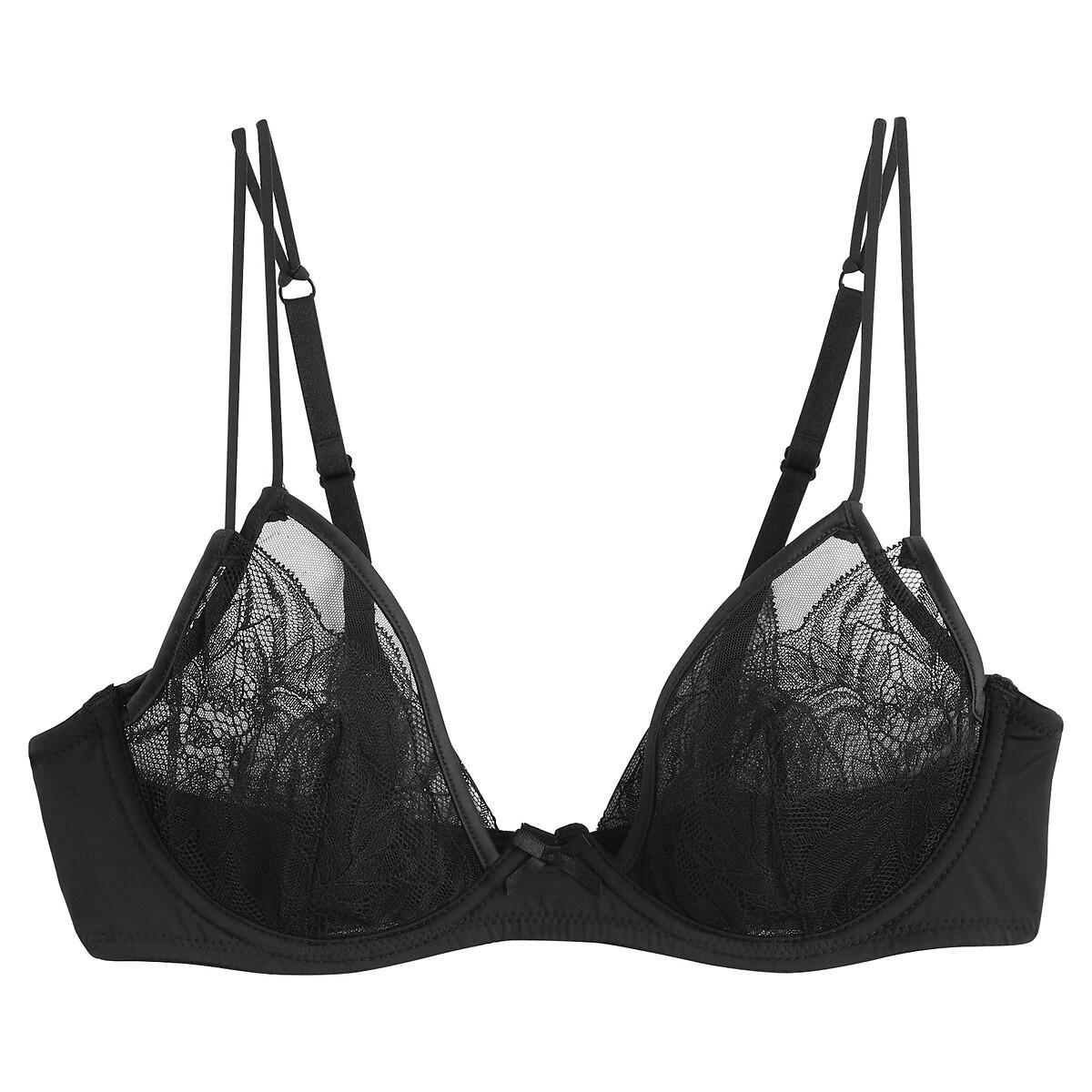 La Redoute Collections  Soutien-gorge triangle en dentelle et tulle 