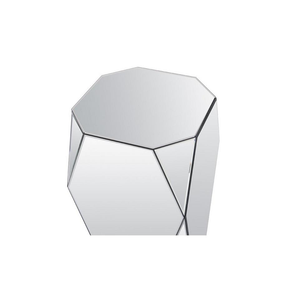 Vente-unique Table d'appoint en MDF miroir  SIGRID  