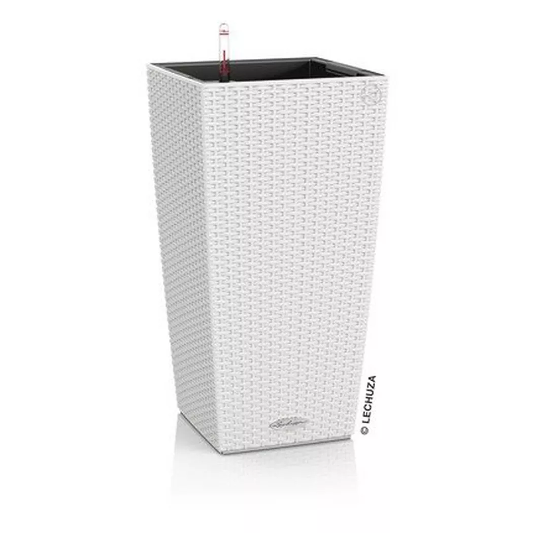 Blumentopf "Lechuza Cubico Cottage 30 Weiss"