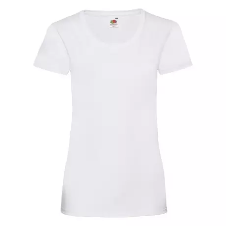 Fruit of the Loom Tshirt manches courtes  Blanc