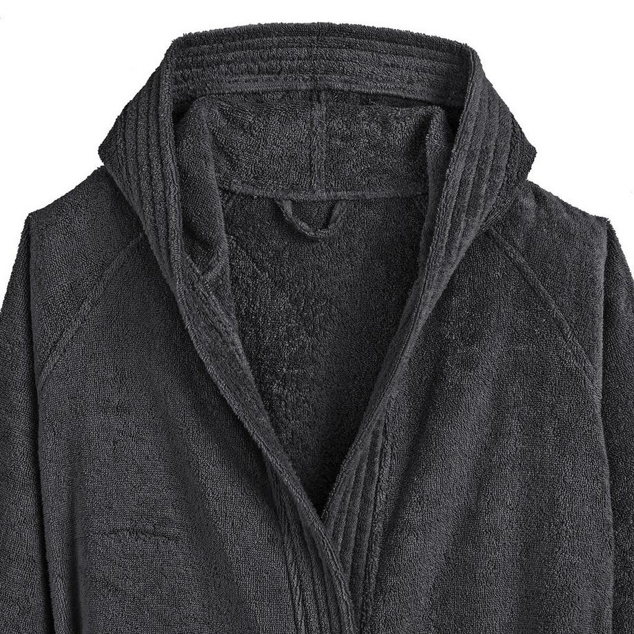 La Redoute Intérieurs Peignoir capuche éponge bouclette 450 gm2  