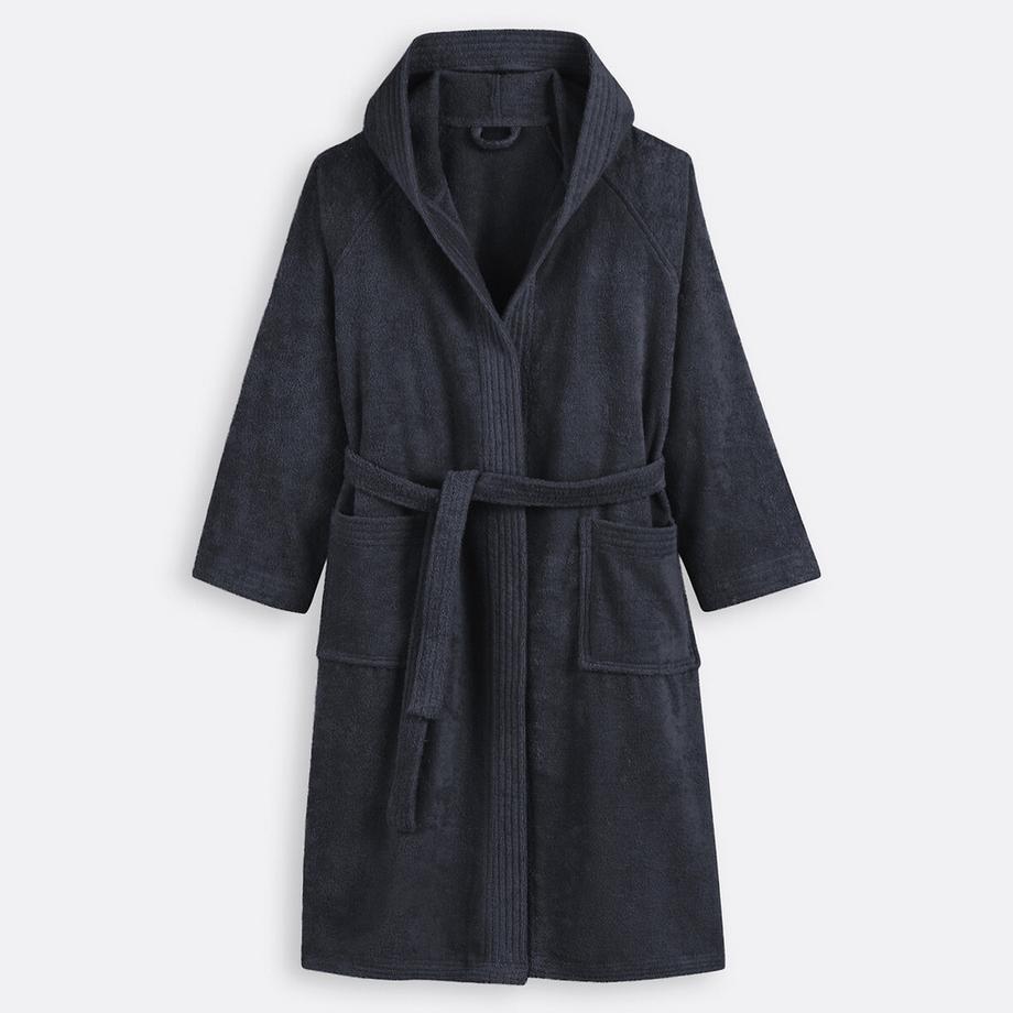 La Redoute Intérieurs Peignoir capuche éponge bouclette 450 gm2  
