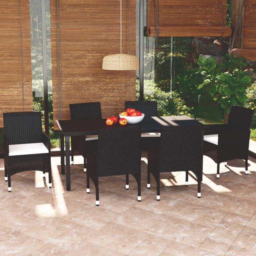 VidaXL Essgruppe poly-rattan  