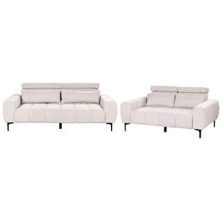 Beliani Wohnzimmer Set aus Polyester Modern VEGAMO  