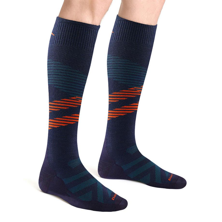 Darn Tough Vermont  Calze Uomo Ginocchio Sci Snowboard Ultra Leggere in Lana Merino 