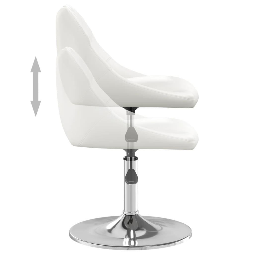 VidaXL Tabouret de bar cuir artificiel  