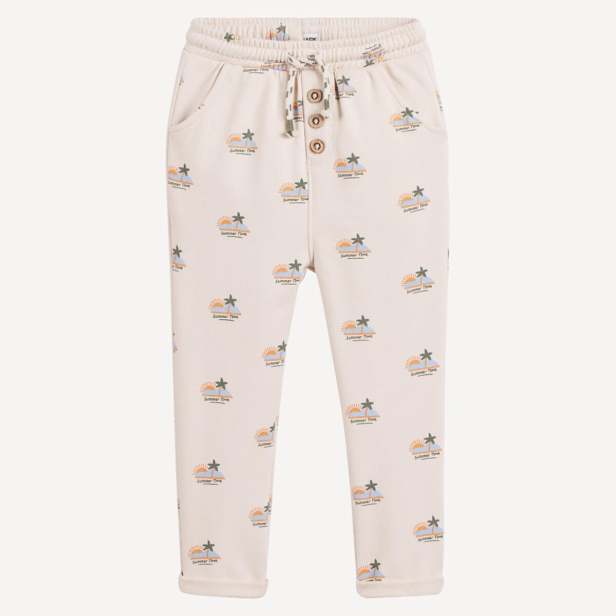 La Redoute Collections  Lot de 2 sarouels en molleton imprimé 