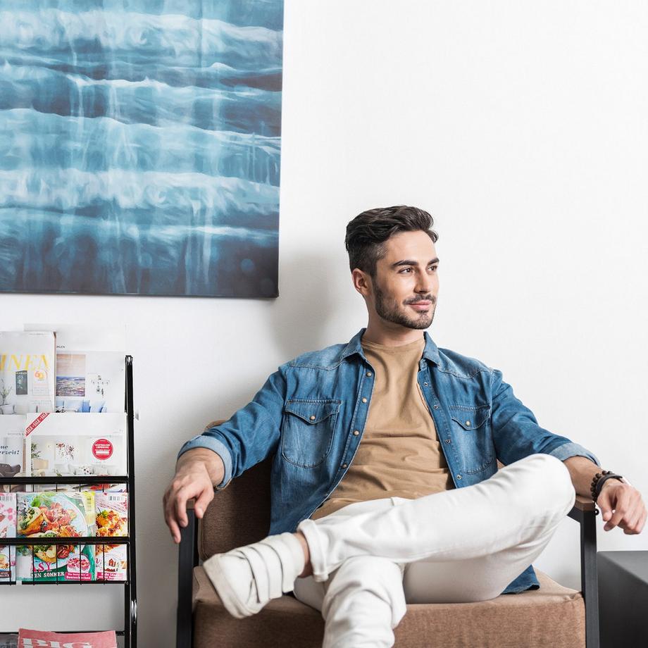 Northix Zeitschriftenständer aus Metall  