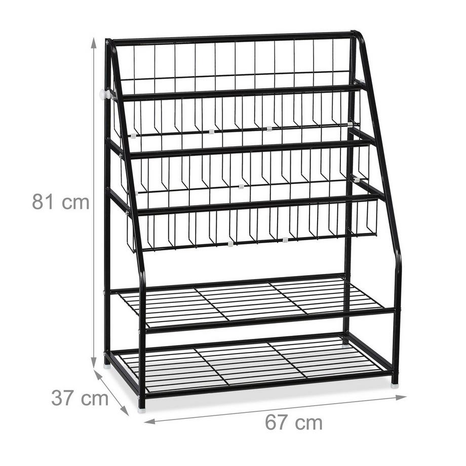 Northix Zeitschriftenständer aus Metall  