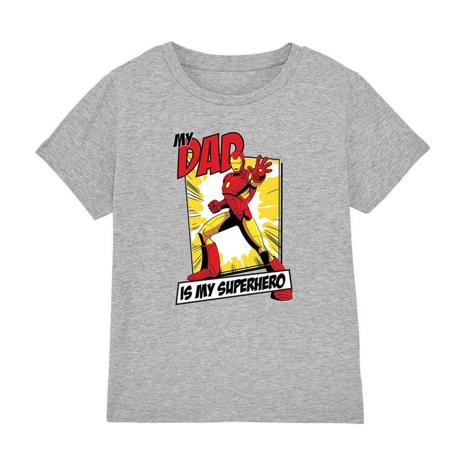 T-ShirtMotiftyle Bande Dessinée Dad Hero