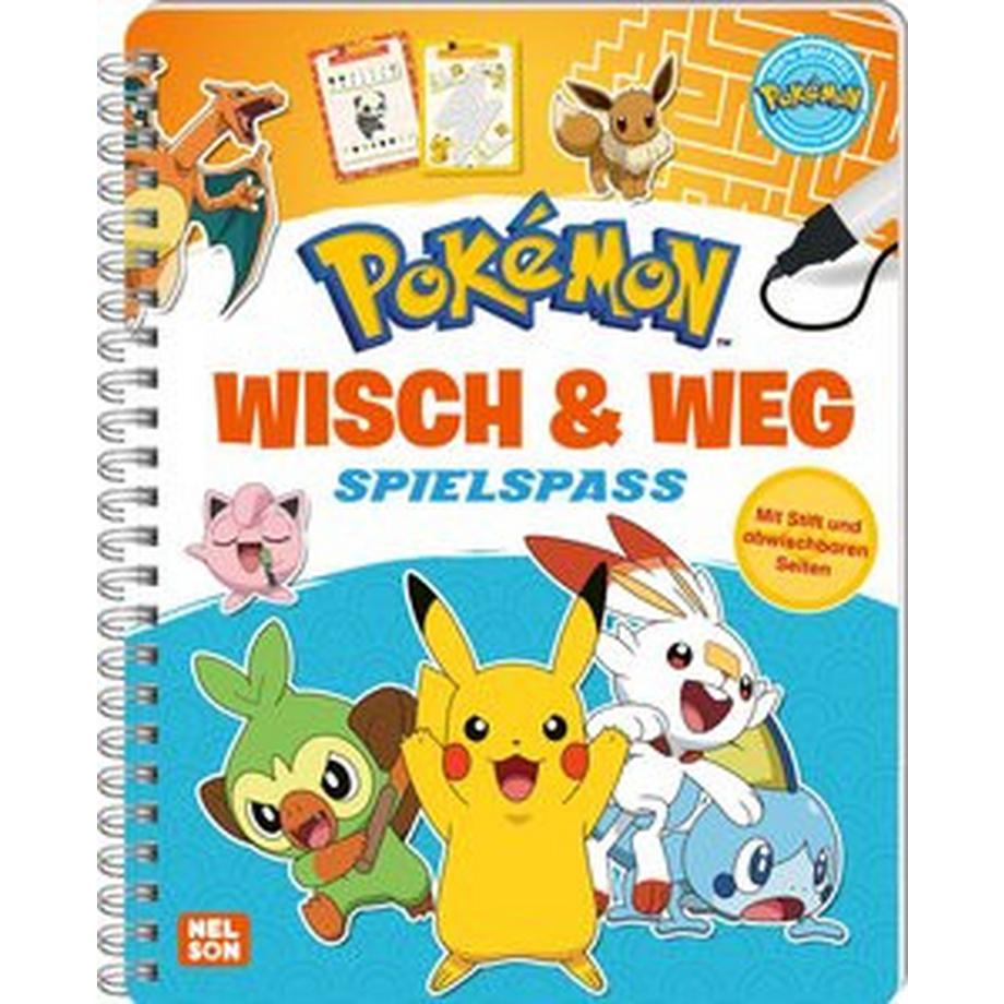   Pokémon Activity-Buch: Wisch & Weg - Spielspaß 