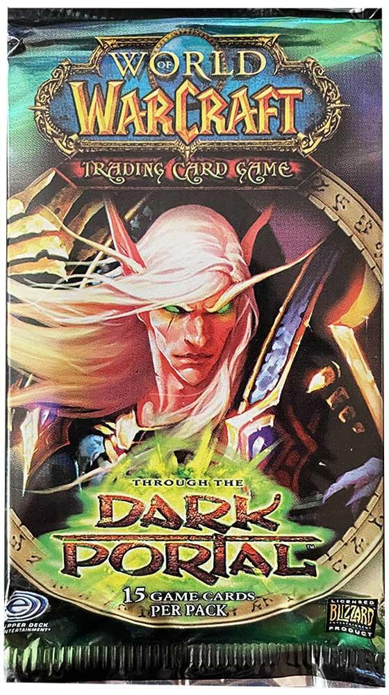 BLIZZARD ENTERTAINMENT  Through the Dark Portal World of Warcraft TCG Booster Pack 