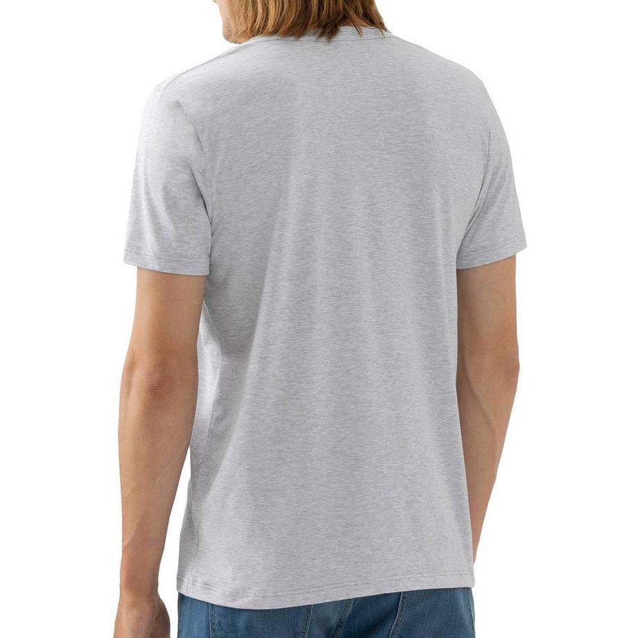 mey Dry Cotton Kurzarm V-Ausschnitt Shirt  