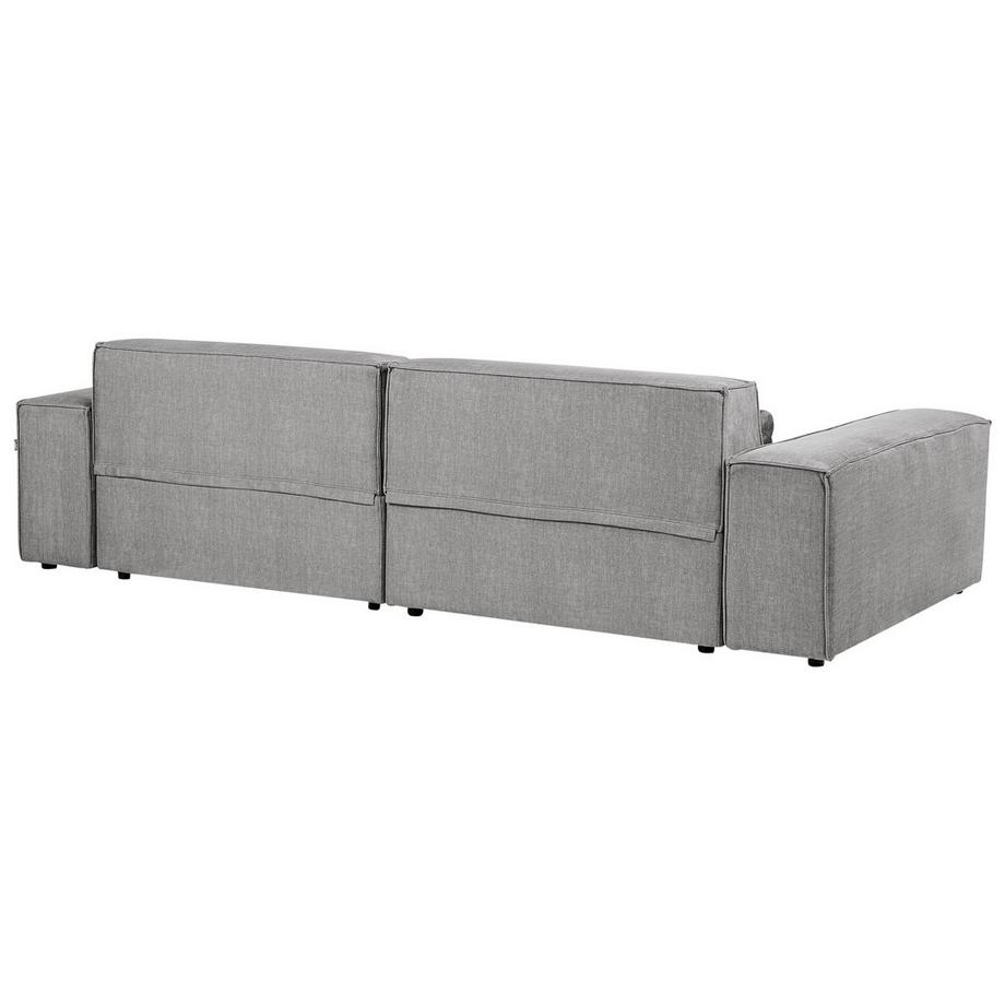 Beliani Ecksofa aus Stoff  HELLNAR  