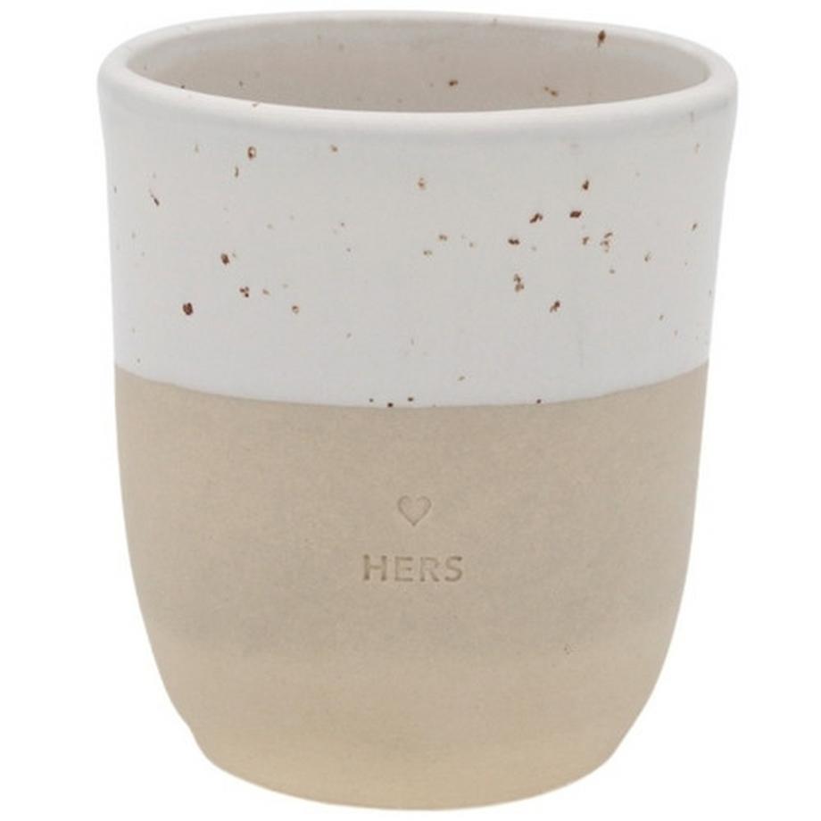 Eulenschnitt Becher Hers  